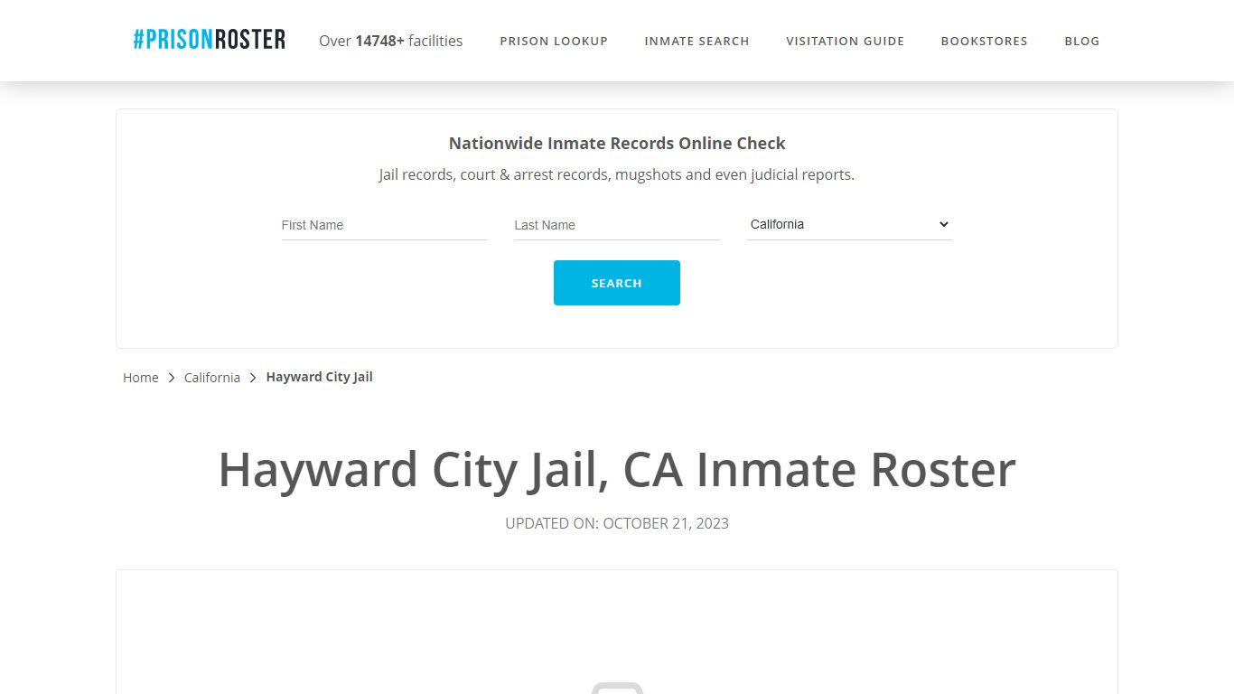 Hayward City Jail, CA Inmate Roster - Prisonroster